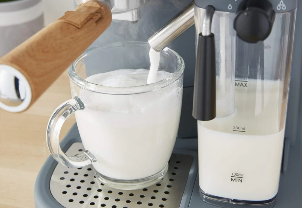 espresso machine steam milk